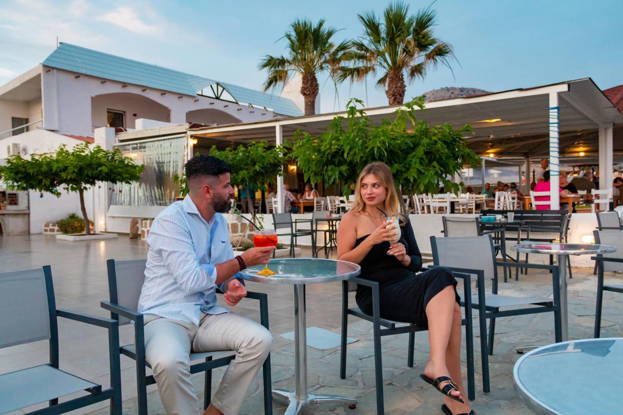 Sun Beach Lindos Lardos Eksteriør bilde