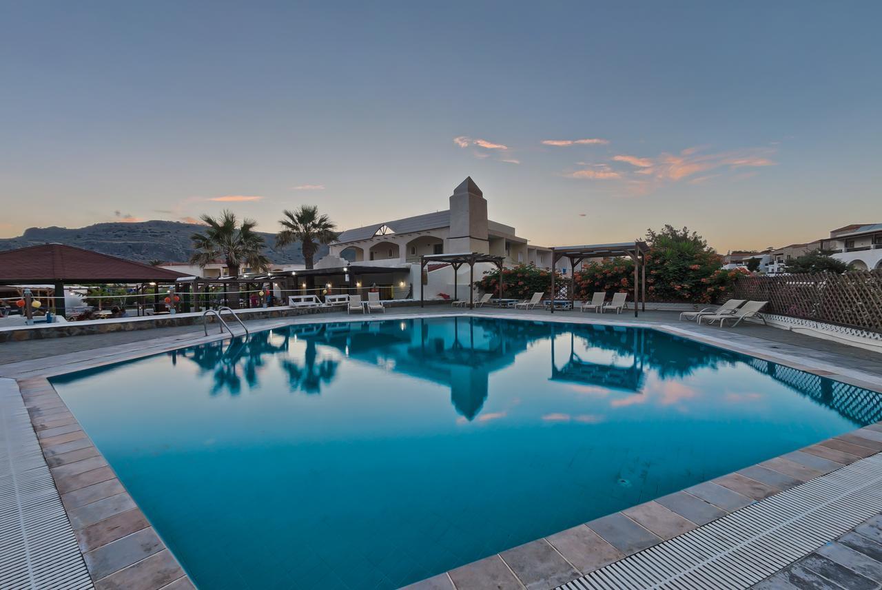 Sun Beach Lindos Lardos Eksteriør bilde