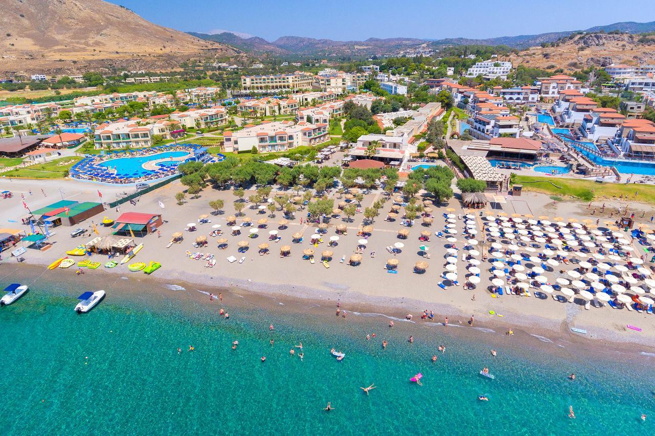 Sun Beach Lindos Lardos Eksteriør bilde