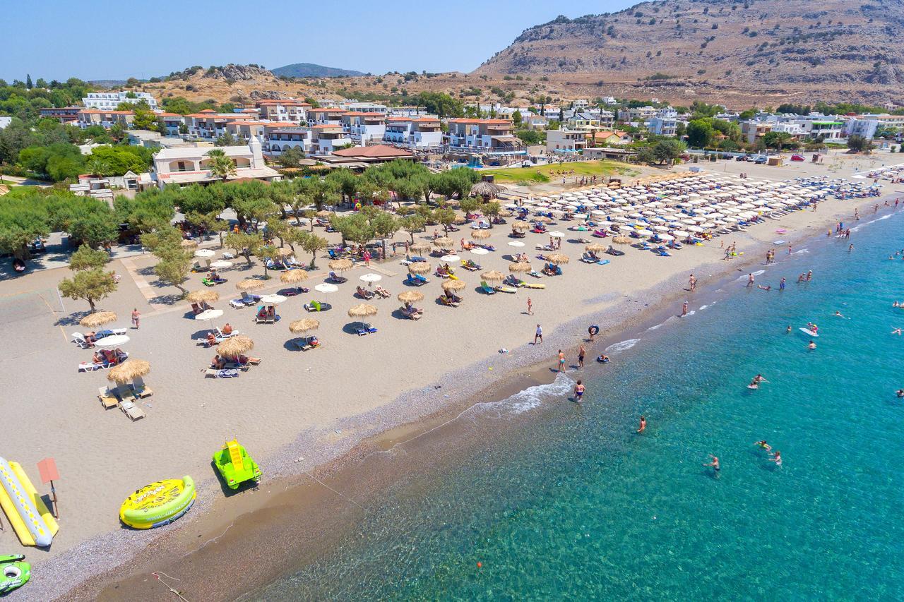 Sun Beach Lindos Lardos Eksteriør bilde